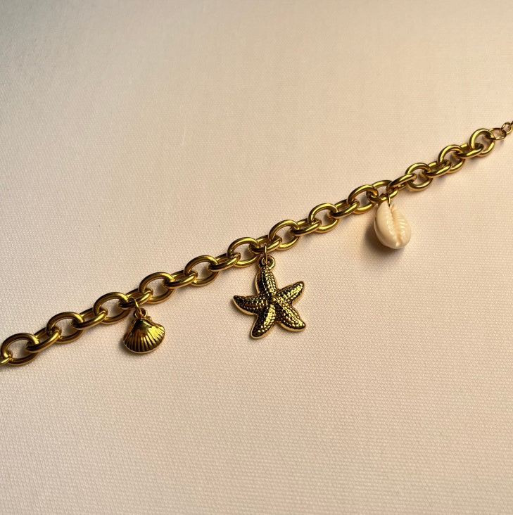 Maréa Charm Pearl Bracelet