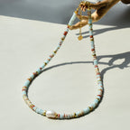 Aurelia Baroque Pearl Beaded Necklace
