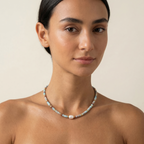 Aurelia Baroque Pearl Beaded Necklace