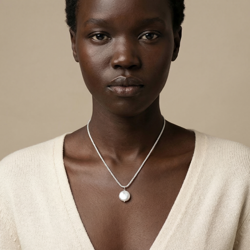 Élan Pearl Pendant Necklace
